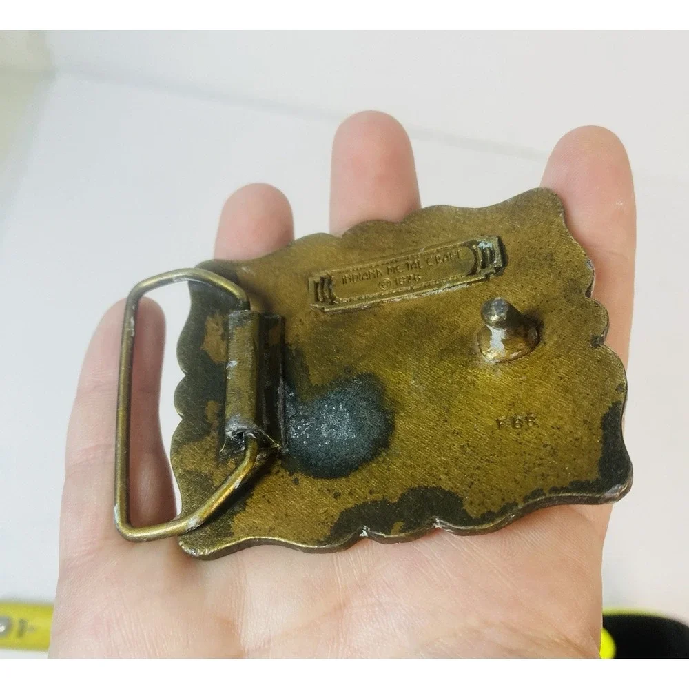 1978 Indiana Metal Craft Horse‎ Belt Buckle 